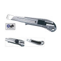 Aluminio aleación Snap-off cuchillo, cúter de seguridad 18mm